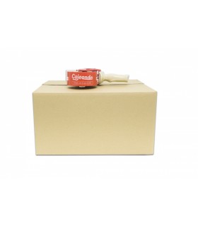 Caja de cartón cerrada canal doble de 41,50 x 35,00 x 21,50 cm