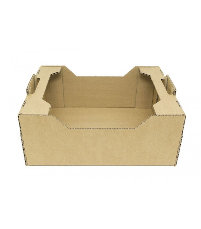 Caja de cartón agricultura pequeña vacía