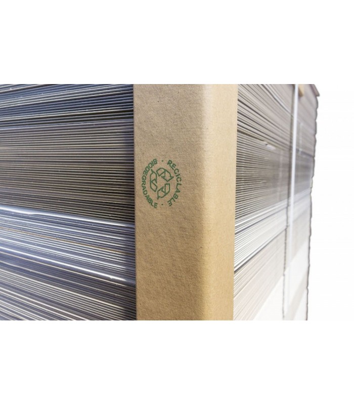 Pack de 8 cantoneras de cartón, 1.5 metros de largo, elemento