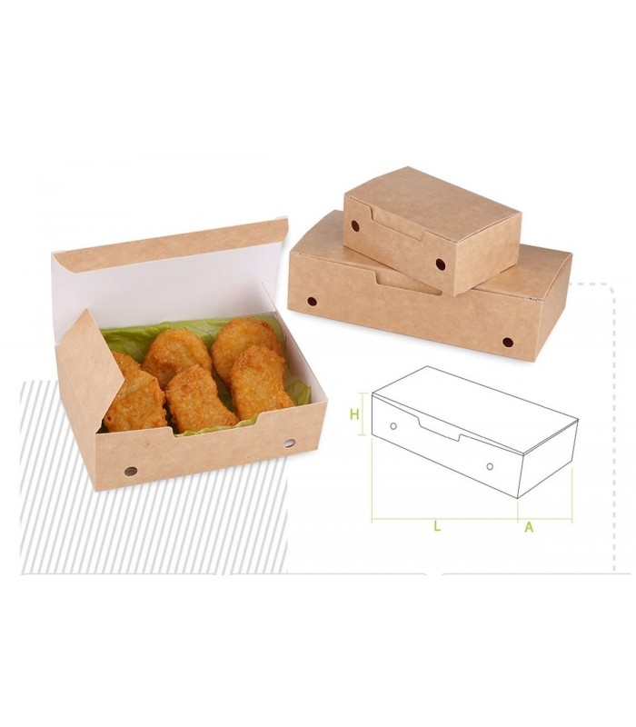 Pack Cajas Fritos Medianas