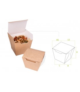Pack envases estancos Wok