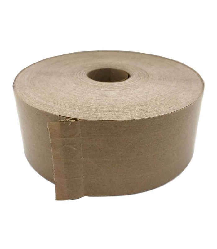 Papel engomado o precinto sostenible de 60mm ancho y 120 m largo