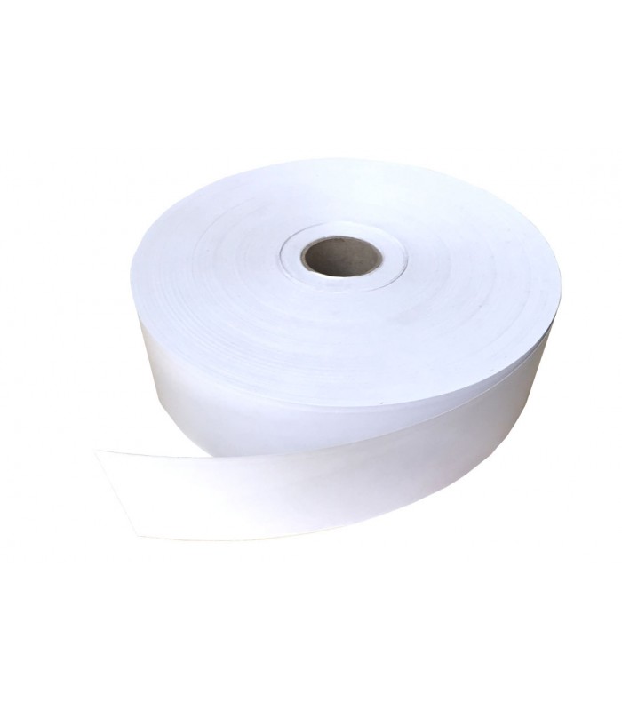 Papel engomado o precinto eco en color blanco