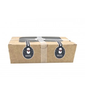 Pack 175 cajas para regalo con ventana 18x12x5cm