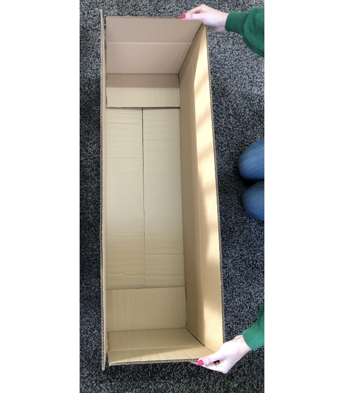 Caja canal doble de 100,00 x 30,00 x 20,00 cm