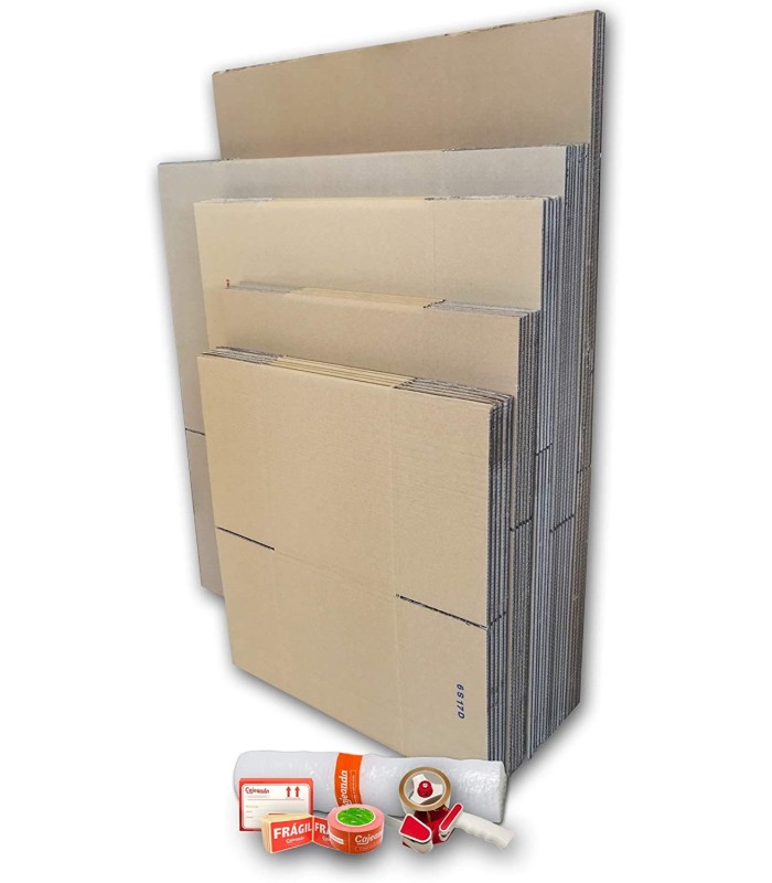 Pack de Mudanza para Hogar| Grande (26 cajas)