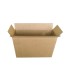 Cajas de cartón de canal doble 120,7x35,7x81,4cm horizontal.