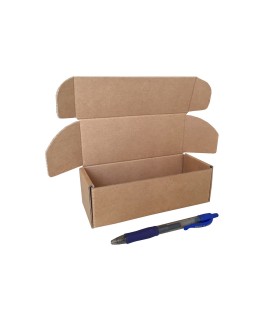 Cajas de Cartón de Una Pieza para Zapatos - 12 x 7 x 4, Kraft, 31