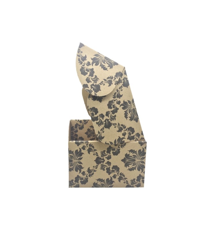 Caja troquelada Ecommerce 21,6x15,3x10 impresa (clásico) lateral abierta