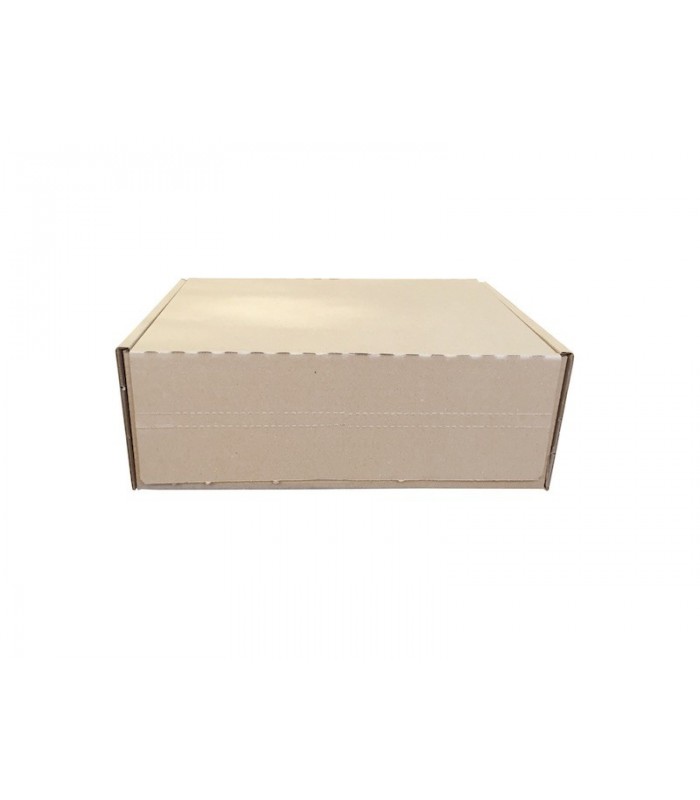 Caja de cartón automontable de doble envío, boomerang 35x25x13, cerrado