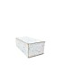 Caja troquelada Ecommerce Blanca 21x10x7 impresa (fiesta) diagonal