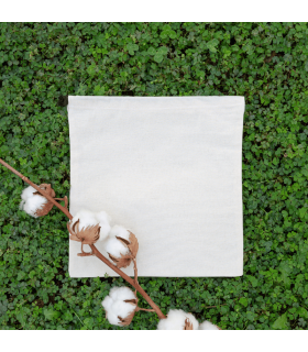 Saco de algodón orgánico 25x25cm