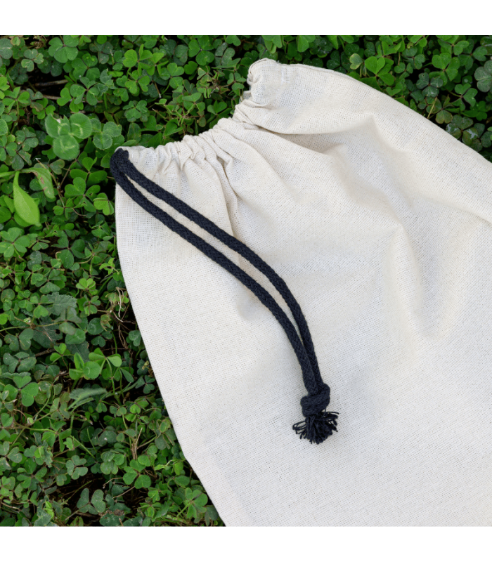 Saco con cordón 100% algodón sostenible