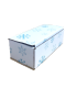 Caja troquelada Ecommerce Blanca 21x10x7 impresa (copos nieve) lateral