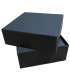 Caja de cartón de tapa y fondo negra