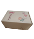 Caja troquelada Ecommerce 21,6x15,3x10 impresa flores