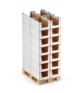 Estante de cartón reciclado|Large