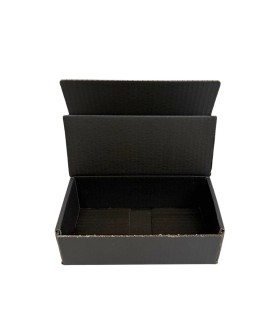 Caja troquelada Ecommerce Negra 21x10x7