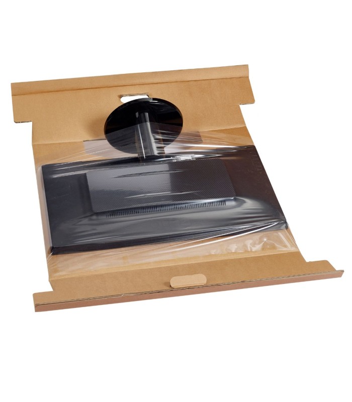 retención caja para monitores