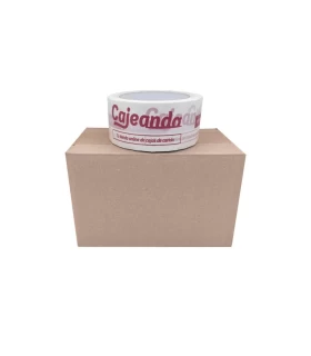 Caja canal simple extra de 18,00 x 10,00 x 11,00 cm anónima. Cerrada.
