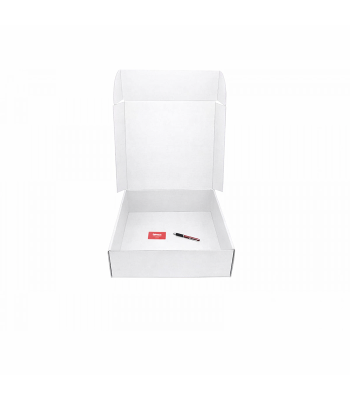 CAJA ECOMMERCE BLANCA 45,7x45,5x14,5 AUTOMONTABLE