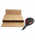 Caja troquelada de cartón para palas de pádel 48x28x6 cm