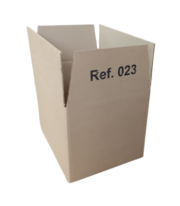CAJA 023 38,3x28,3x26,3cm montada lateral