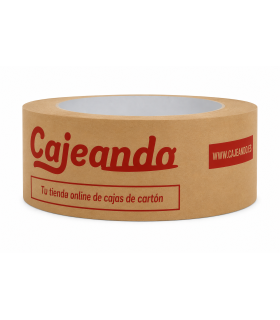 Precinto Kraft Personalizado 50mm con logo a 1 tinta