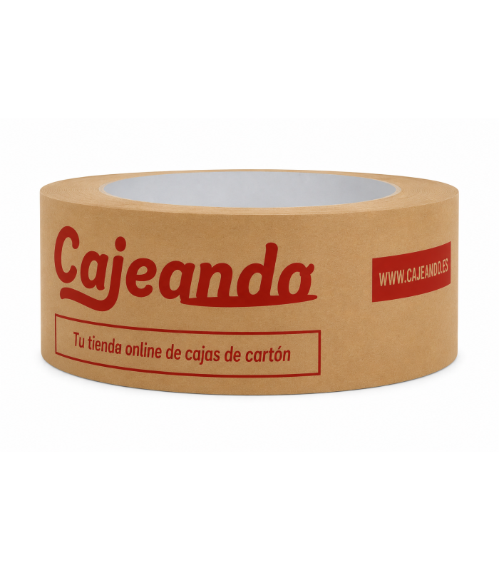Precinto Kraft Personalizado 50mm con logo a 1 tinta