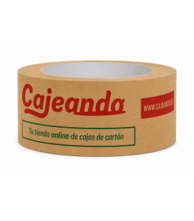 Precinto Kraft Personalizado 50mm con logo a 2 tintas