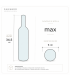Caja para enviar 12 botellas de vino con celdas de protección