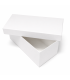 caja tapa y fondo blanca 29x13x10