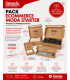 Pack de cajas para negocios de ropa, tienda online de moda