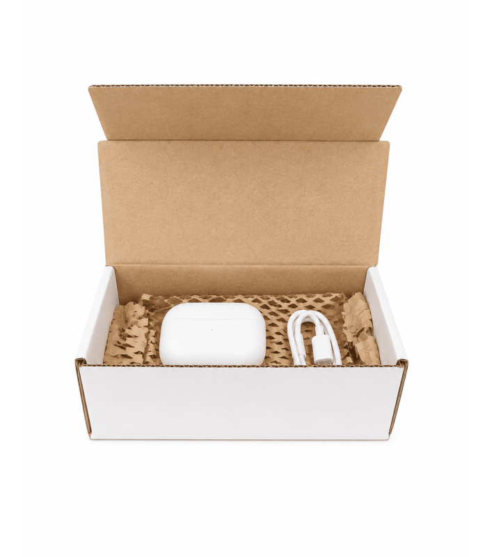 caja ecommerce 21x10x7cm para dispositivos electrónicos