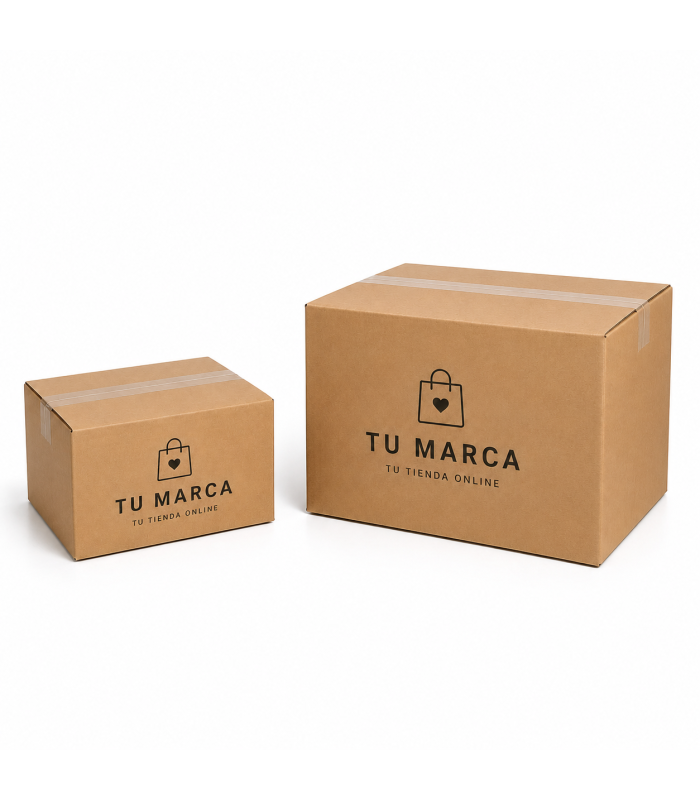 cajas ecommerce con tu logo para cantidades pequeñas
