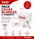 pack oferta ecomerce cajas blancas envio