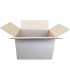 Caja de cartón canal doble de 53,50 x 38,50 x 37,50 cm