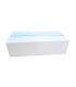 caja blanca de solapas 563x237x156mm