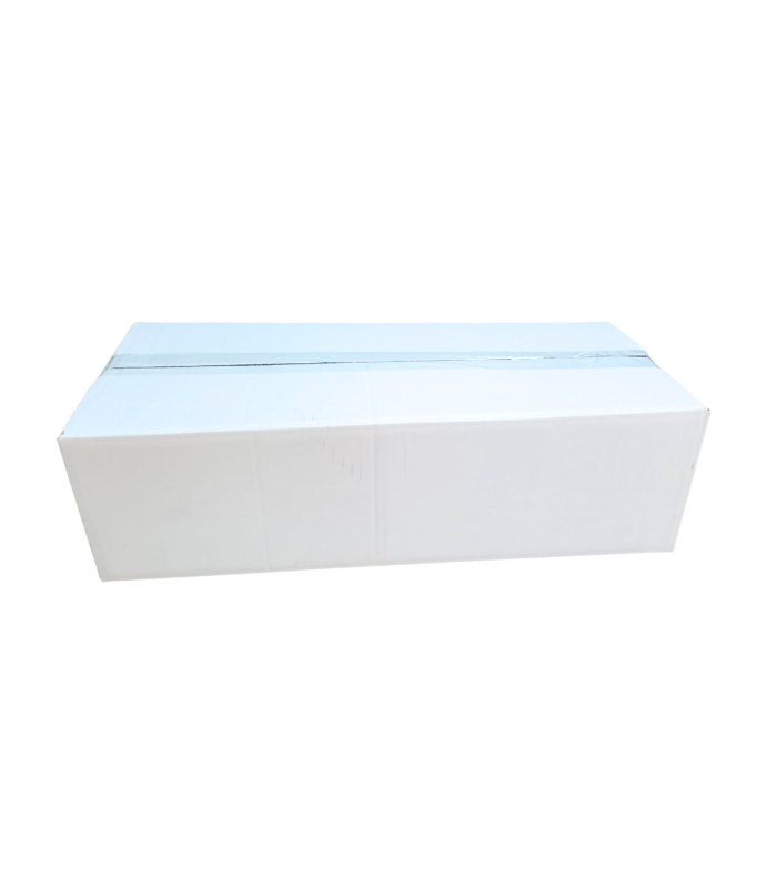 caja blanca de solapas 563x237x156mm