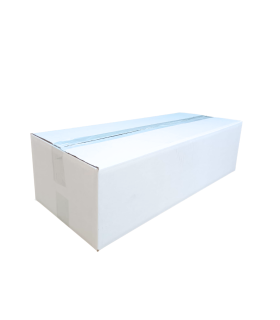 cajas alargadas de color blanco