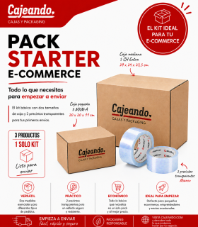 pack starter ecommerce, para todo tipo de envíos online