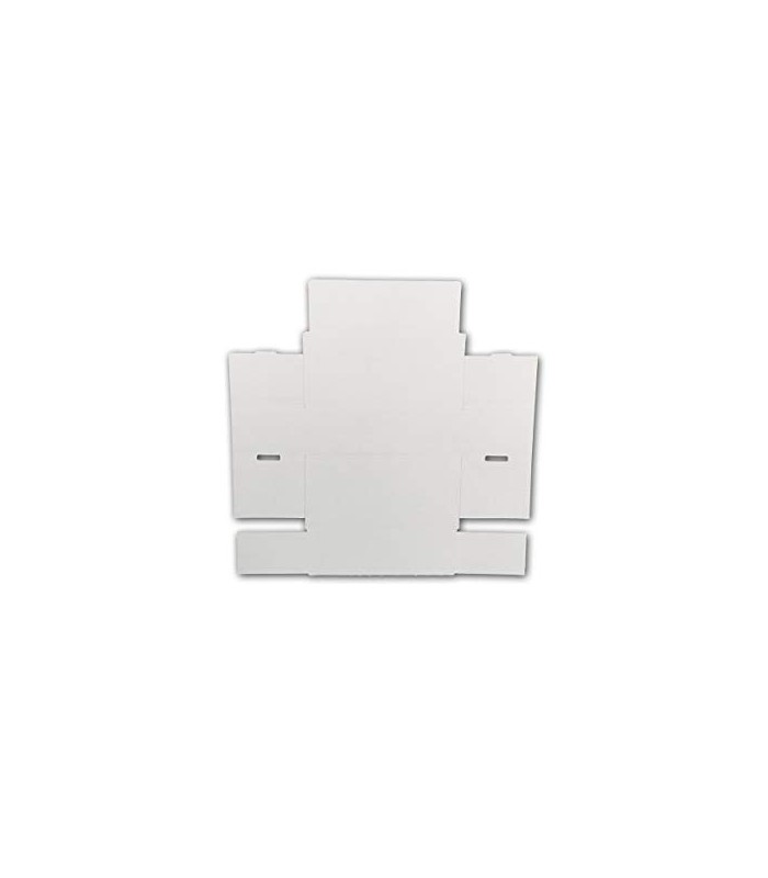 Caja troquelada Ecommerce Blanca 21x10x7 para cosmética y electrónica