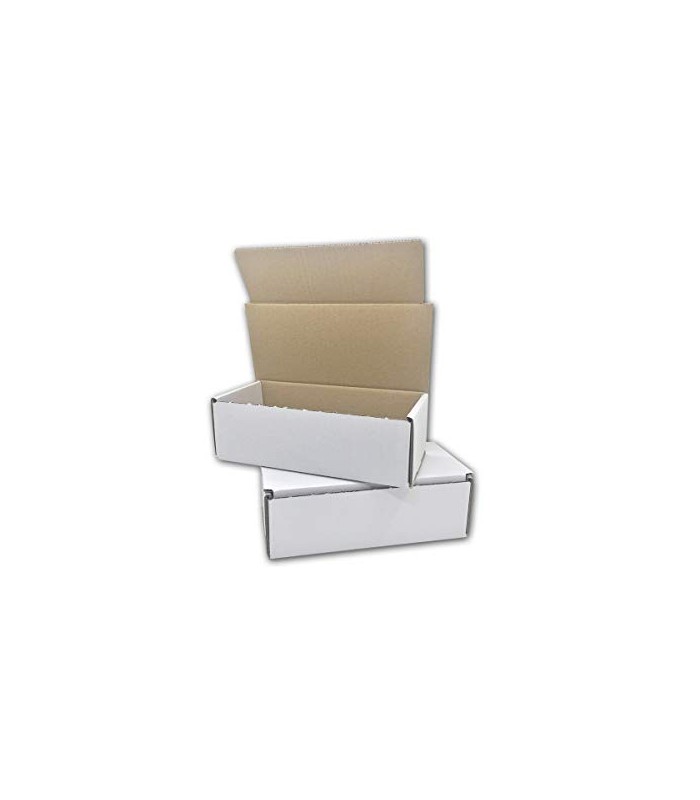 Caja troquelada Ecommerce Blanca 21x10x7 para cosmética y electrónica