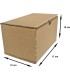 Caja Ecommerce kraft anónima 17 x 12 x 10 cm para accesorios y cosmética