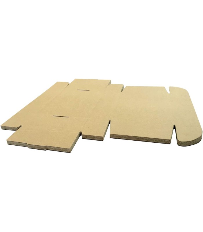 Caja Ecommerce kraft 26 x 21 x 8 cm para libros y ropa ligera