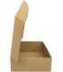 Caja Ecommerce kraft 26 x 21 x 8 cm para libros y ropa ligera
