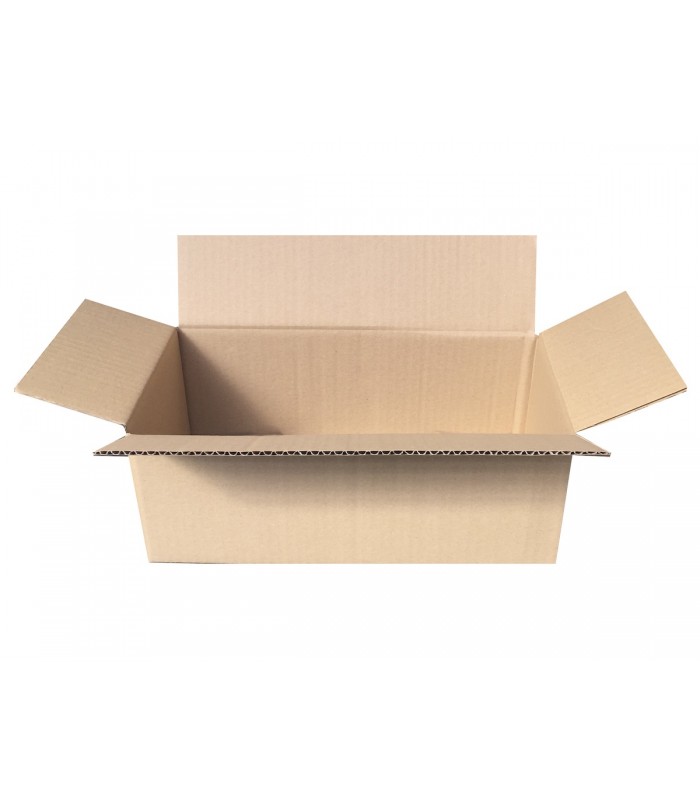 Caja de cartón canal simple extra 35x18,5x12,5