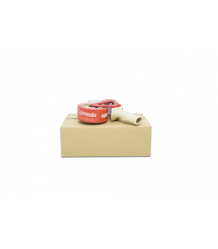 Caja canal doble cerrada de 32,00 x 22,50 x 10,00 cm