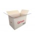 Caja de cartón con asas del pack de mudanzas para oficinas